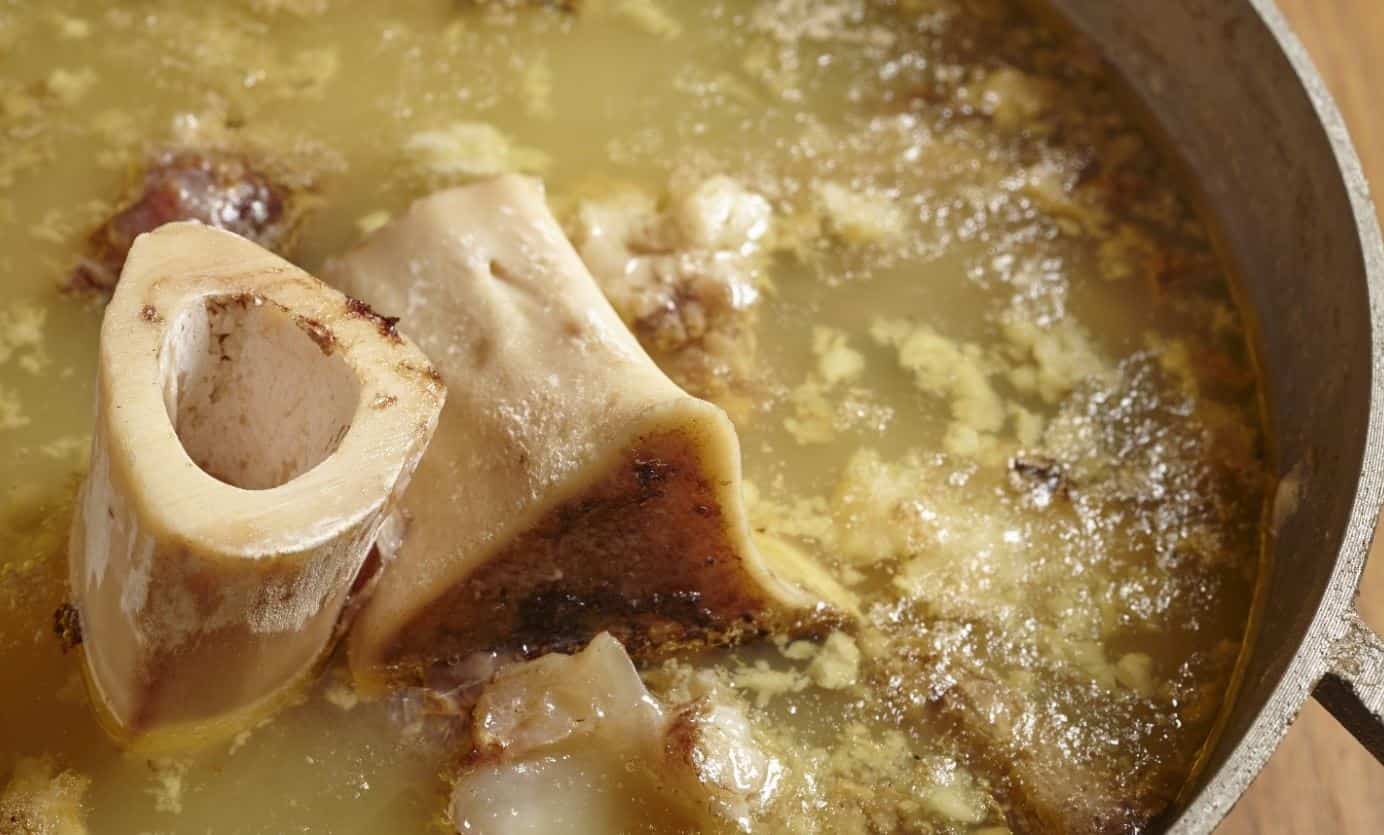 Broth Cooking Bone broth cooking
